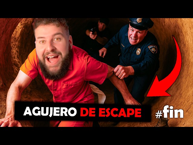 ME FUGUÉ DE LA CÁRCEL excavando un AGUJERO GIGANTE 🔓⛓️#fin