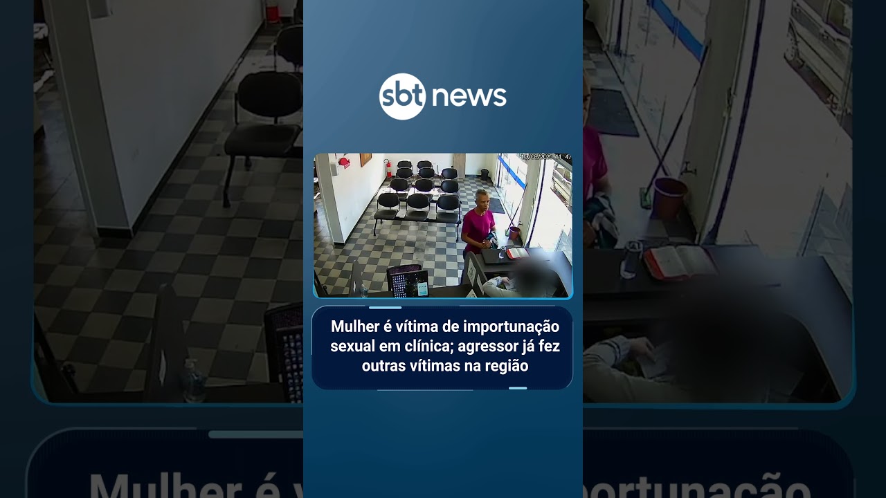 Mulher é vítima de importunação sexual em clínica; agressor já fez outras vítimas na região