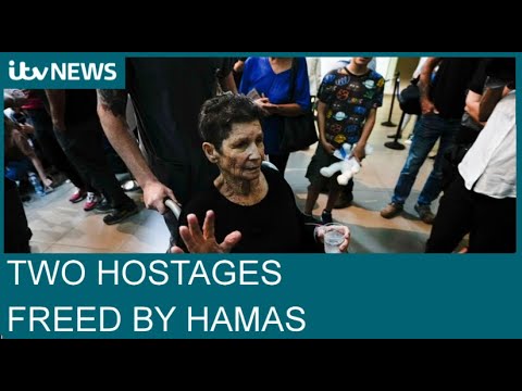 Released hostage, 85, says she 'went through hell' in Gaza | ITV News