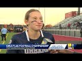 State champion crowned in Maryland girls flag football league  - 02:02 min - News - Video