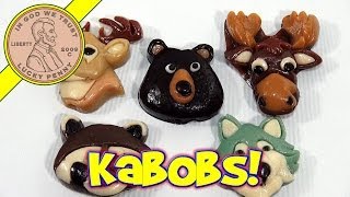 North American Wildlife Gummy Kabobs Candy
