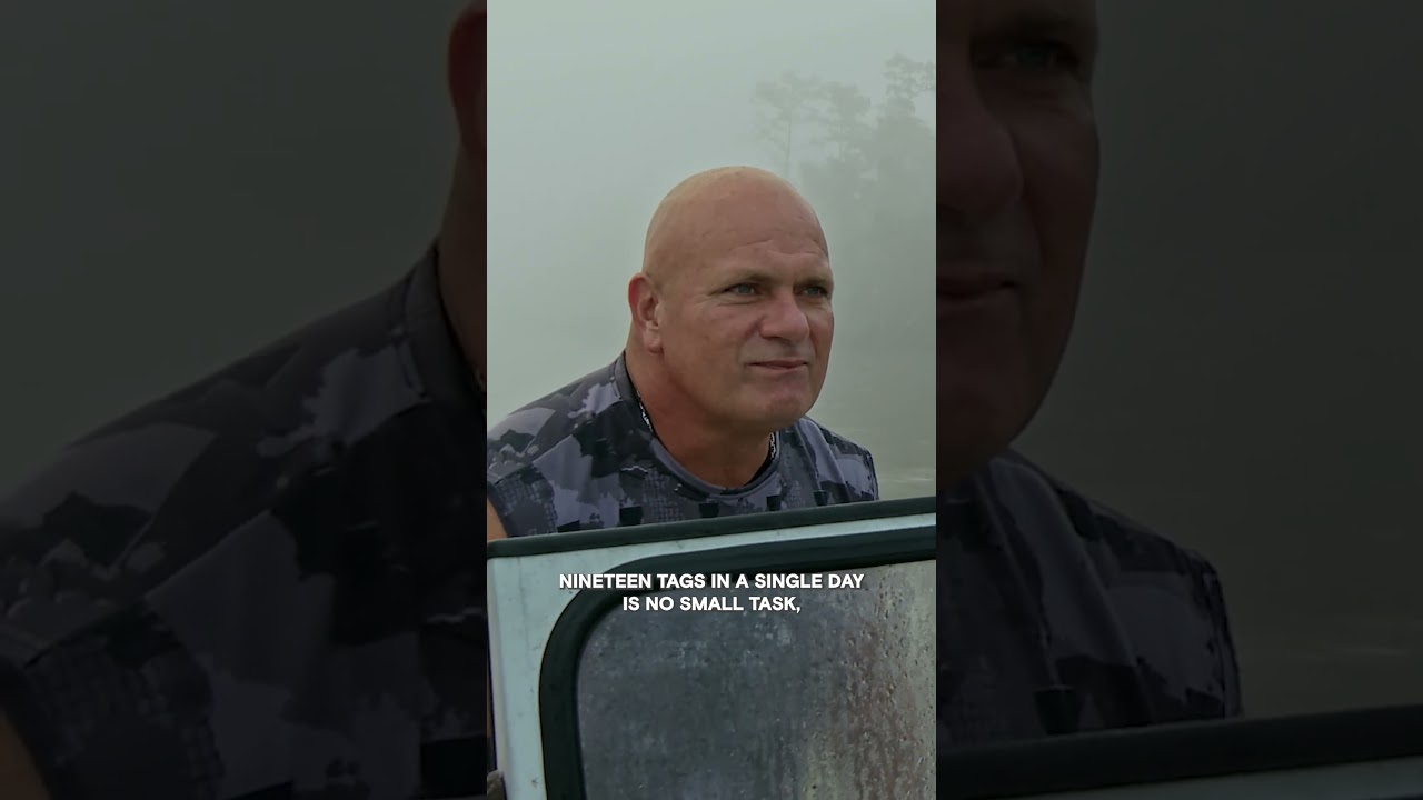 The Swampers Battle Exhaustion and Storm Season | Swamp People | #Shorts