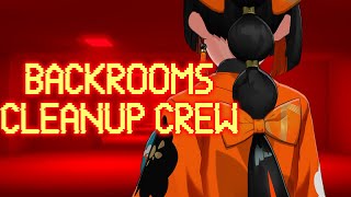 【 Backrooms Cleanup Crew】　自分掃除得意です！！たぶん！！w/アルランディス3、桜凛月3　【 ぶいすぽっ！ ⁠/蝶屋