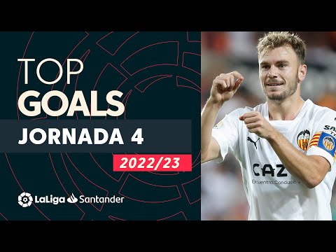 Todos los goles de la jornada 4 de LaLiga Santander 2022/2023
