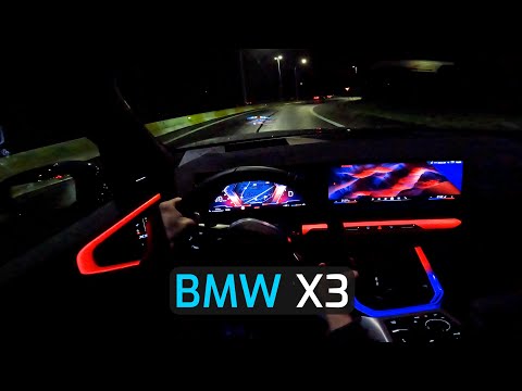 2025 BMW X3 NIGHT DRIVE I AMBIENT LIGHTS