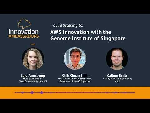 AWS Innovation with Genome Institute of Singapore | Innovation Ambassadors