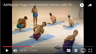 Аштанга-йога со Шри Кришна Паттабхи Джойсом. 1993 г