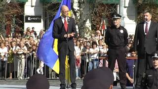 Прем’єр-міністр України Арсеній Яценюк: Вони зробили для себе вибір, вибір – захищати кожну людину