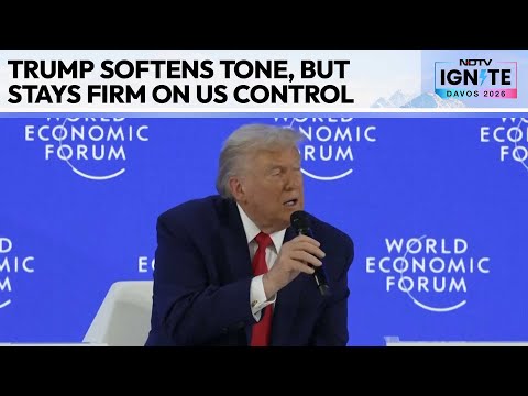 Trump News | Mission Greenland: Trump Softens Tone, But Stays Firm On US Control At Davos