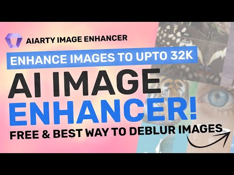 Aiarty: Upscale Your Images upto 32K & De-blur / De-noise your Images with AI for FREE!