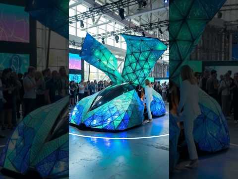 The First AI Magnetic Suspension Car That Floats at IRC 2025 #IRC2025 #AIrobot