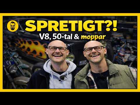 Tvillingarnas garage: V8, 50-tal & moppegalenskap