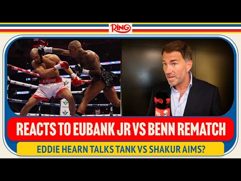 Eddie Hearn REACTS To Chris Eubank Jr Vs. Conor Benn Rematch Announcement, Joshua Vs. Wilder?