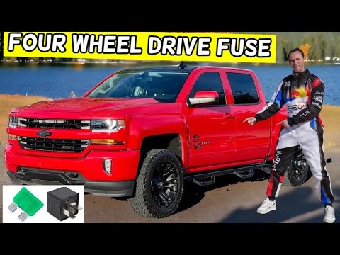 CHEVROLET SILVERADO FOUR WHEEL DRIVE FUSE LOCATION REPLACEMENT 2014 2015 2016 2017 2018 2019