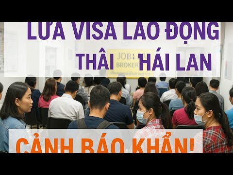 CẢNH BÁO: LỪA ĐẢO VISA LAO ĐỘNG THÁI LAN – HÀNG TRĂM NGƯỜI VIỆT SA BẪY!