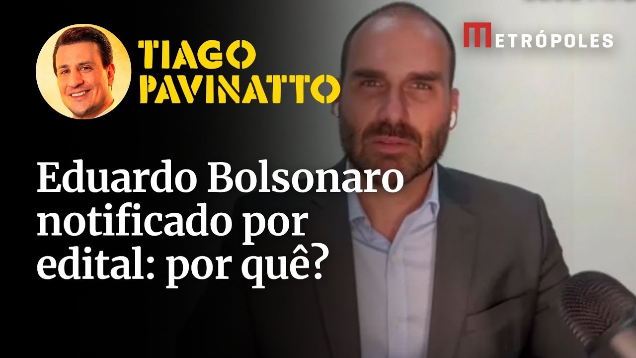 Eduardo Bolsonaro não cometeu crime de coação no curso do processo avalia Pavinatto
