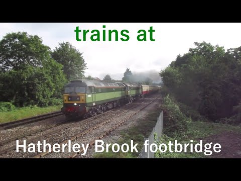 Trains at Hatherley Brook Footbridge Episode 3