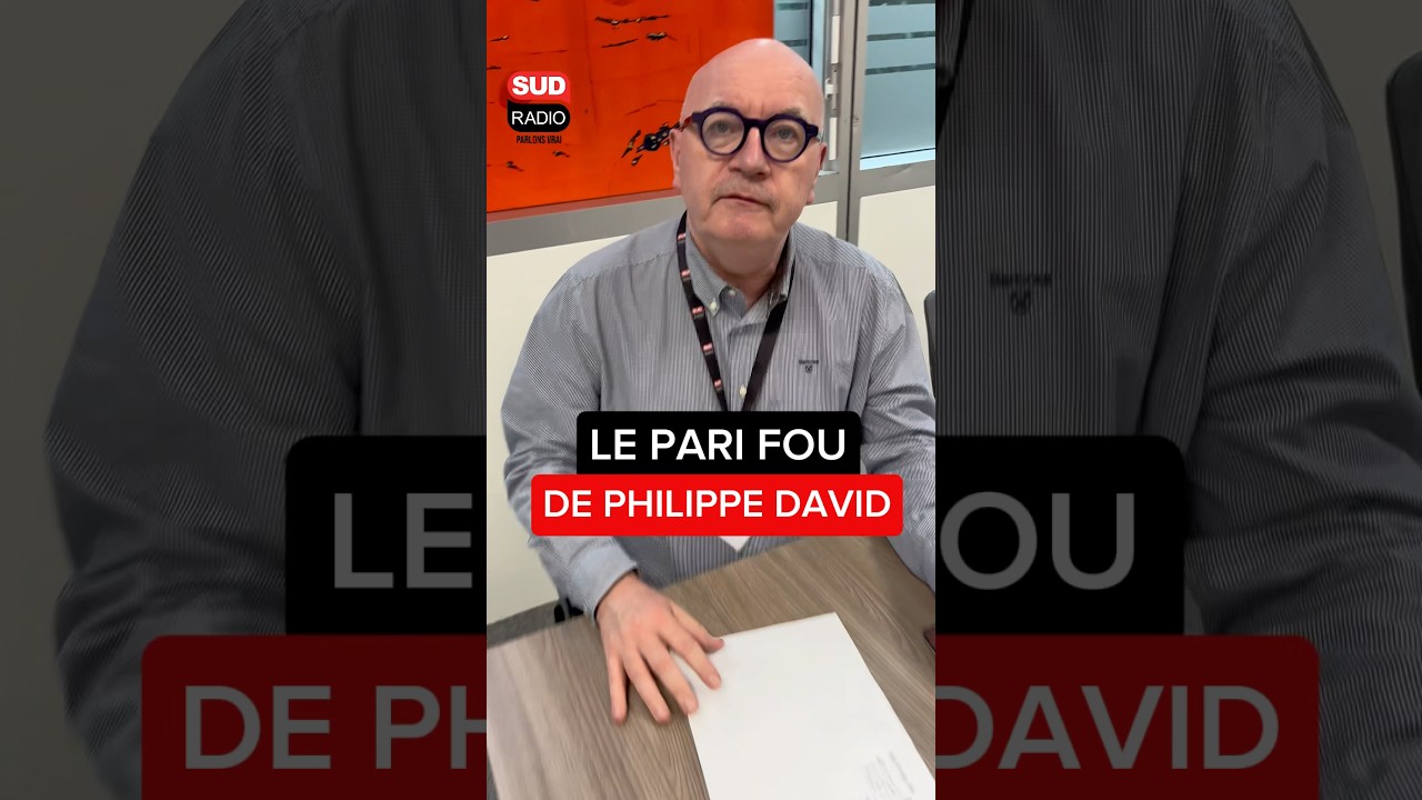 Le pari fou de Philippe David