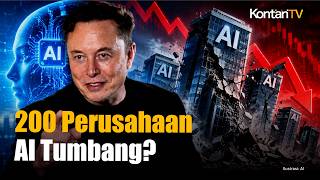 Elon Musk Ramal 200 Perusahaan AI Bangkrut, SpaceX Malah Utang US$40 Miliar!