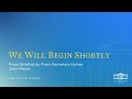 LIVE: White House press briefing  - 01:10:36 min - News - Video