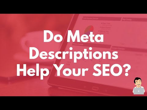 Do Meta Descriptions help your SEO?