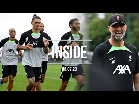 INSIDE: Liverpool return for day one of pre-season testing