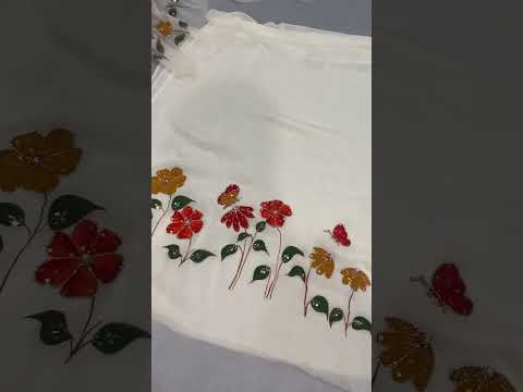 handpainting suits #suitstyle #fashion #embroidery #viral #suit #shortsfeed #shortvideo