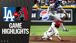 Dodgers vs. D-backs Game Highlights (9/24/25) | MLB Highlights