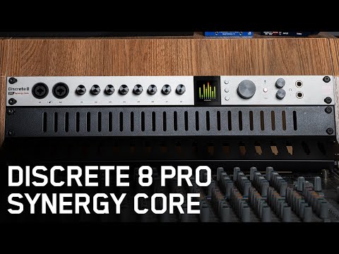 Discrete 8 Pro Synergy Core | Thunderbolt 3 & USB Audio Interface | Product Overview