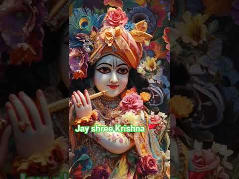 Jay shree Krishna status 🙏 #love #shortsviral #krishna #hindisong #raderani