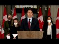 Canada imposing further, severe sanctions on Russia, Justin Trudeau says  - 01:15 min - News - Video