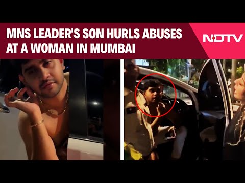 Javed Sheikh News | Drunk, Half-Naked Son Of MNS Leader Hurls Abuses At Woman In Mumbai