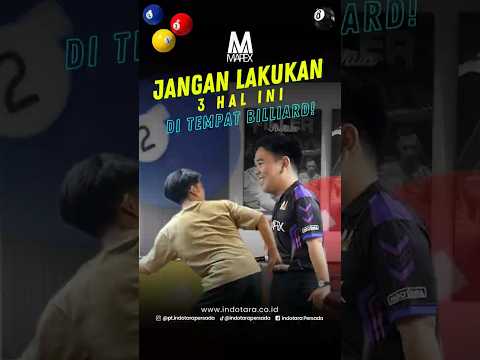 JANGAN LAKUKAN 3 HAL INI DI TEMPAT BILLIARD