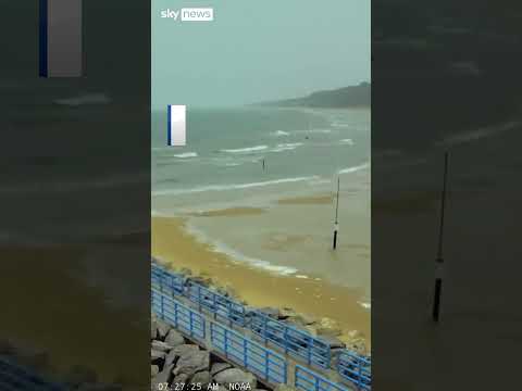 'Meteotsunami' hits Michigan shore