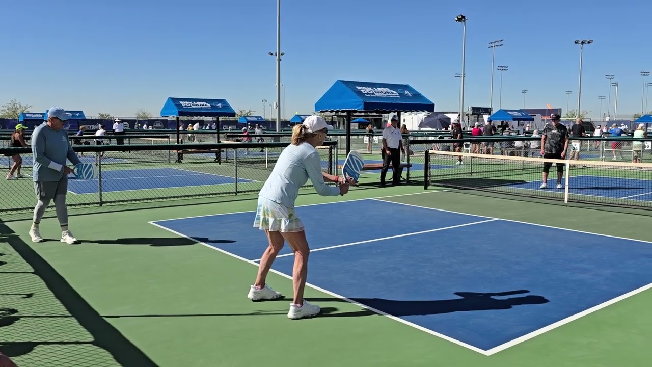Mixed 4.0 70+ at Nationals 2024 Pickleball