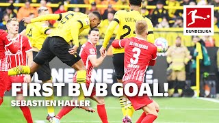 Sébastien Haller’s First Goal for Dortmund!