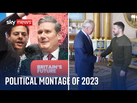 What were the biggest political stories to reach the UK in 2023?