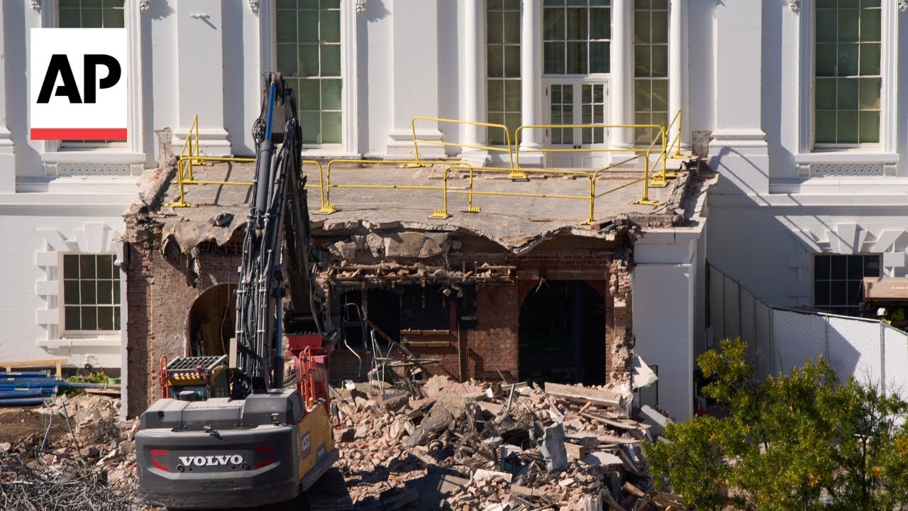 'Devastated': Historian on the White House East Wing demolition