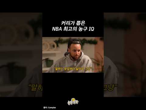 커리가 뽑은 NBA 최고의 IQ 선수?