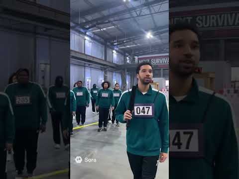 Squid game in Toronto Canada #squidgame2 #squidgamchallenge #squidgameseason3 #canada #fypシ゚