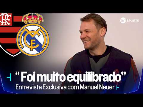 NEUER ELOGIA REAL MADRID E LEMBRA DO FLAMENGO NO MUNDIAL: "FOI MUITO DIFÍCIL JOGAR CONTRA ELES"