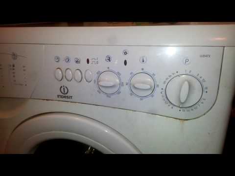 Стиральная машина indesit w84tx характеристики