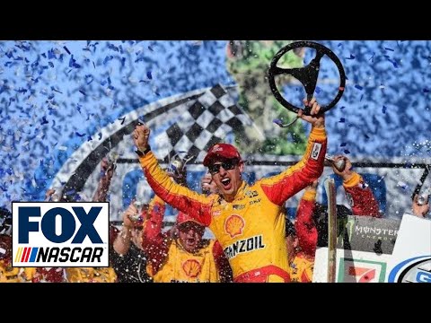 Joey Logano snaps 36-race winless streak | 2018 TALLADEGA | FOX NASCAR