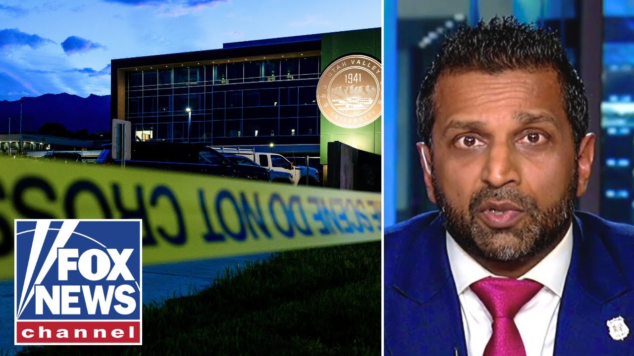 Patel reveals details about Kirk investigation, including suspect's message about 'hatred'