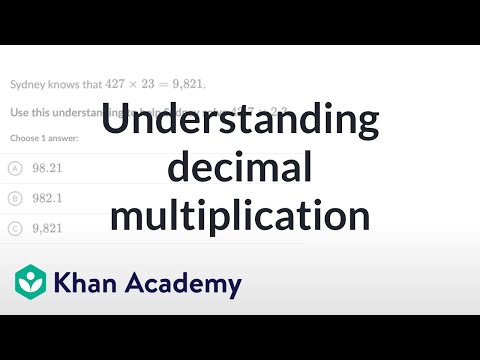 Understanding decimal multiplication