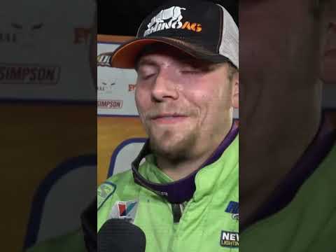 Tyler Erb's Victory Lane Shoutout to Bubba Army - #Shorts