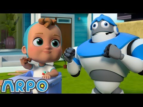 アルポのアイスクリームたいけん 🍦🤖 | アルポ | こども向けアニメ | 動画 | キッズ | Moonbug 日本語