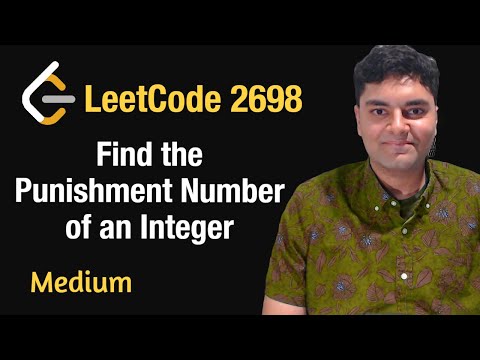 Find the Punishment Number of an Integer - Leetcode 2698 - Python