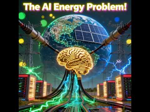The AI Energy Problem: How Smart Machines Consume Power!