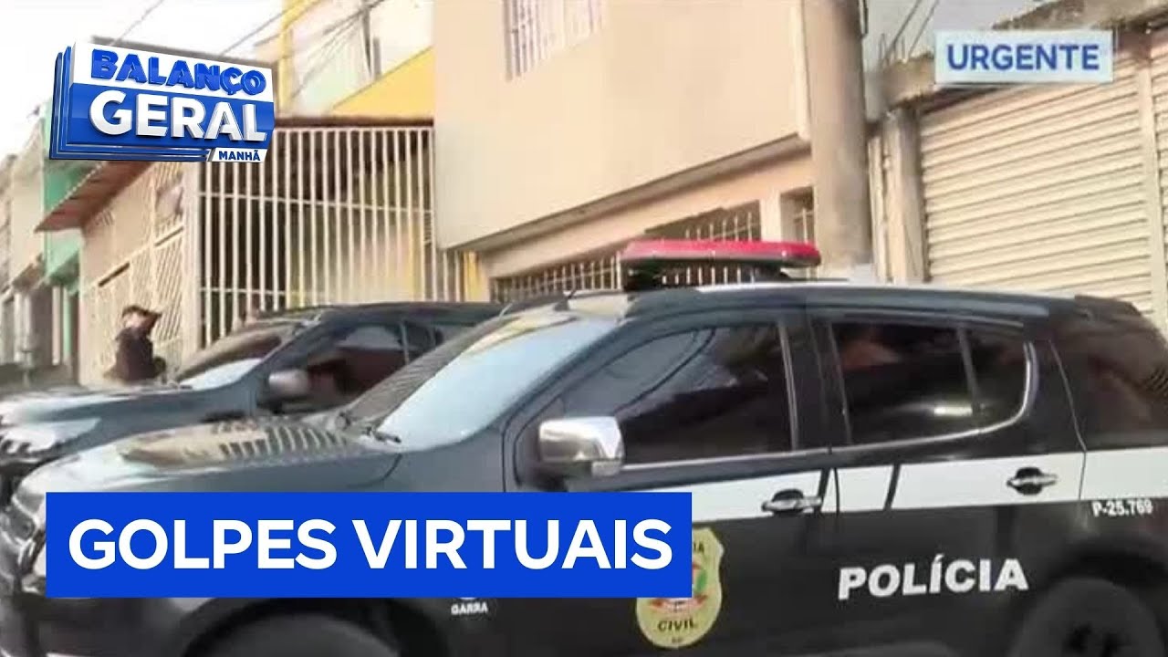 Polícia de SP realiza operação contra golpes virtuais